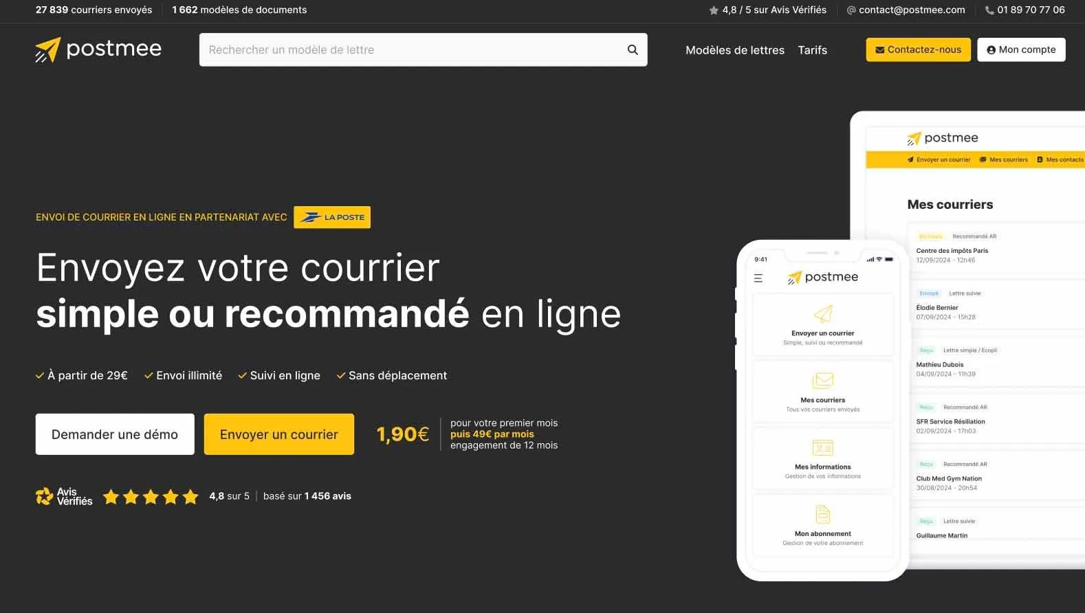 Avis Postmee — Captures d'écran 1