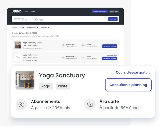 UBIND — Captures d'écran 1