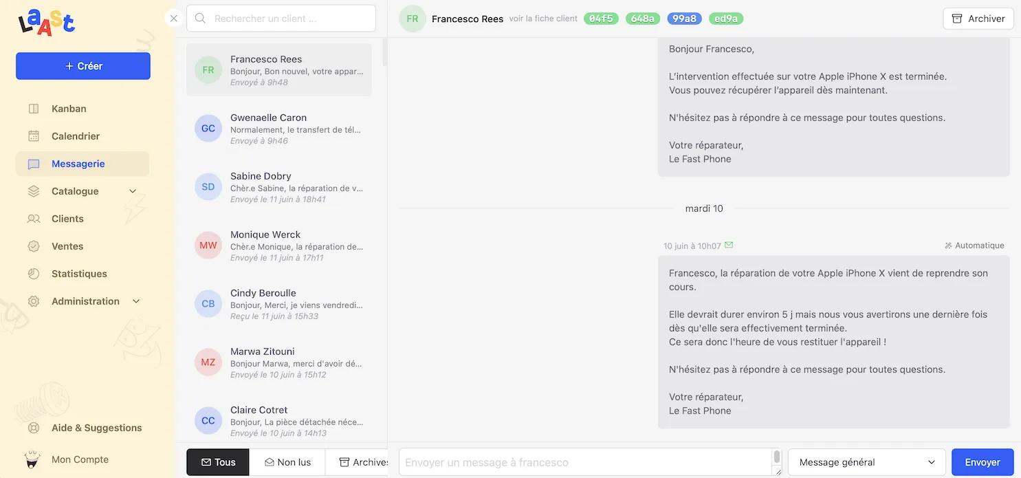 Laast.io — Captures d'écran 4