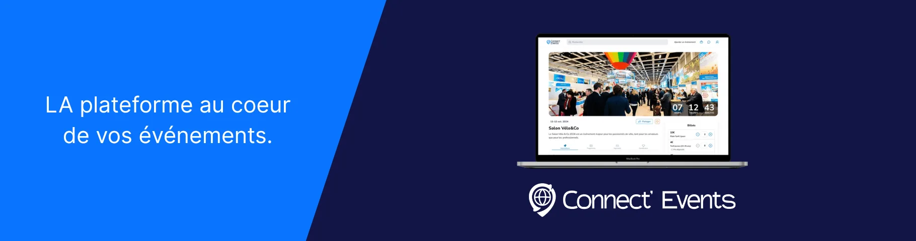 Connect'Events — LA plateforme qui vous accompagne au cœur de vos événements