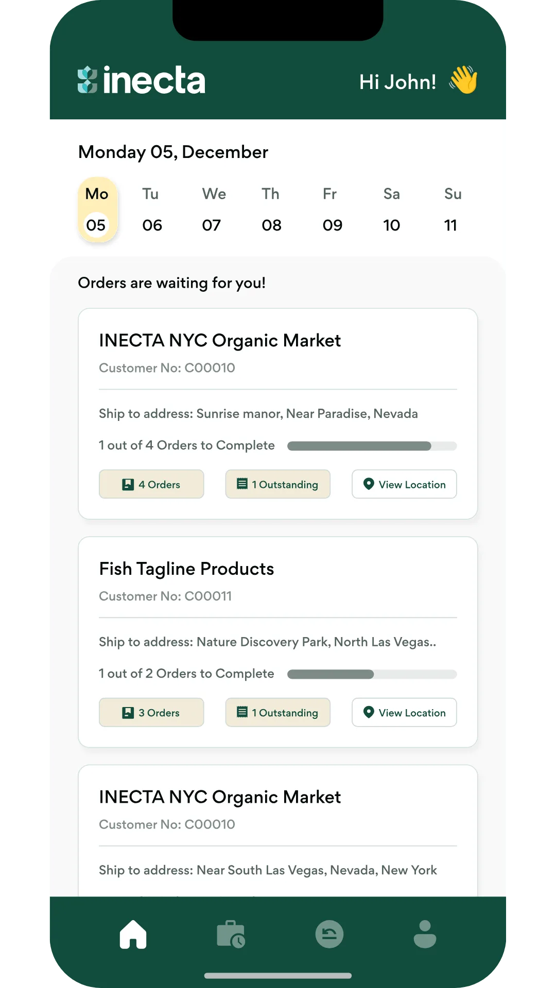 inecta Food ERP — Screenshots 3