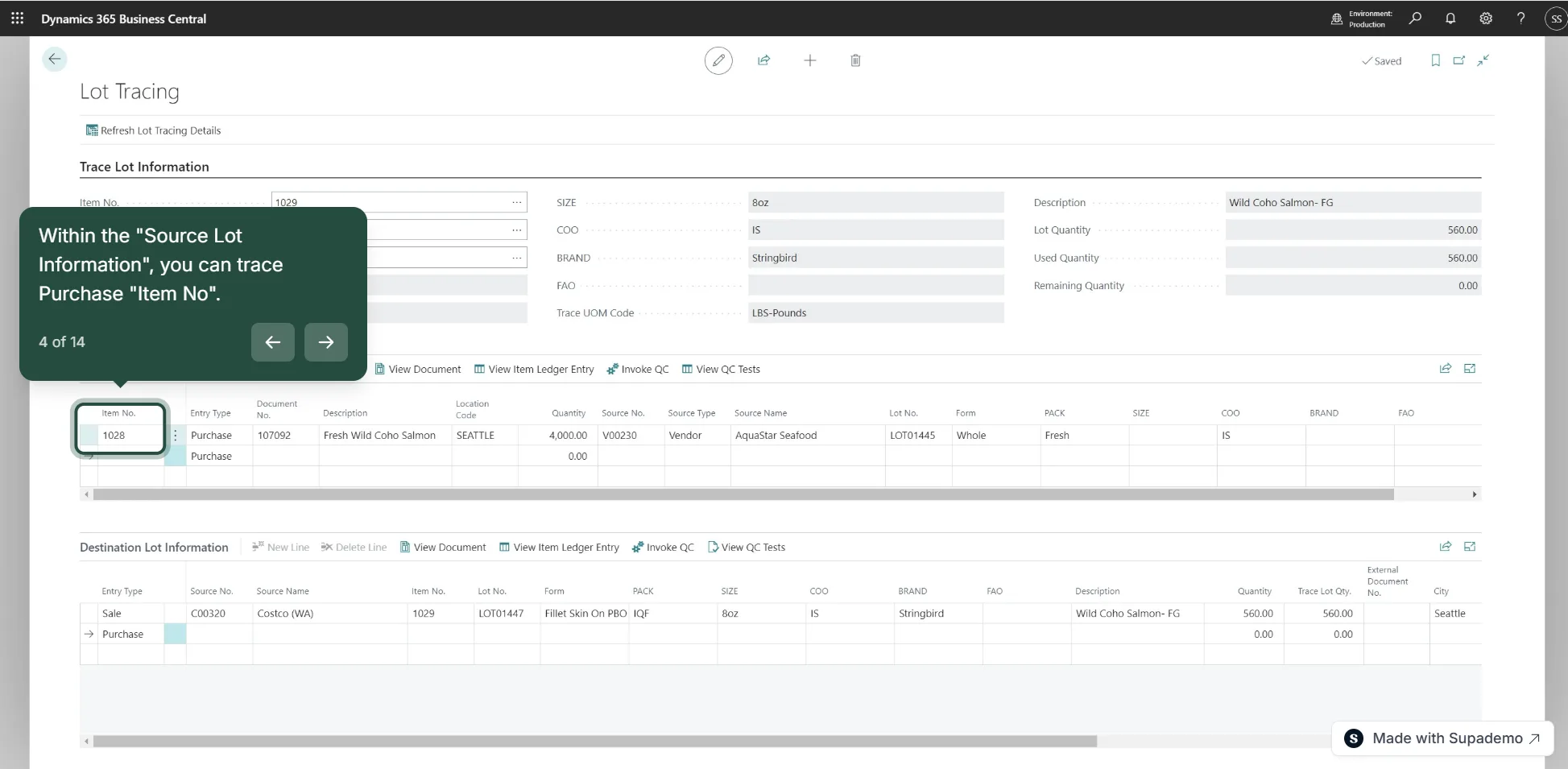 inecta Food ERP — Screenshots 4