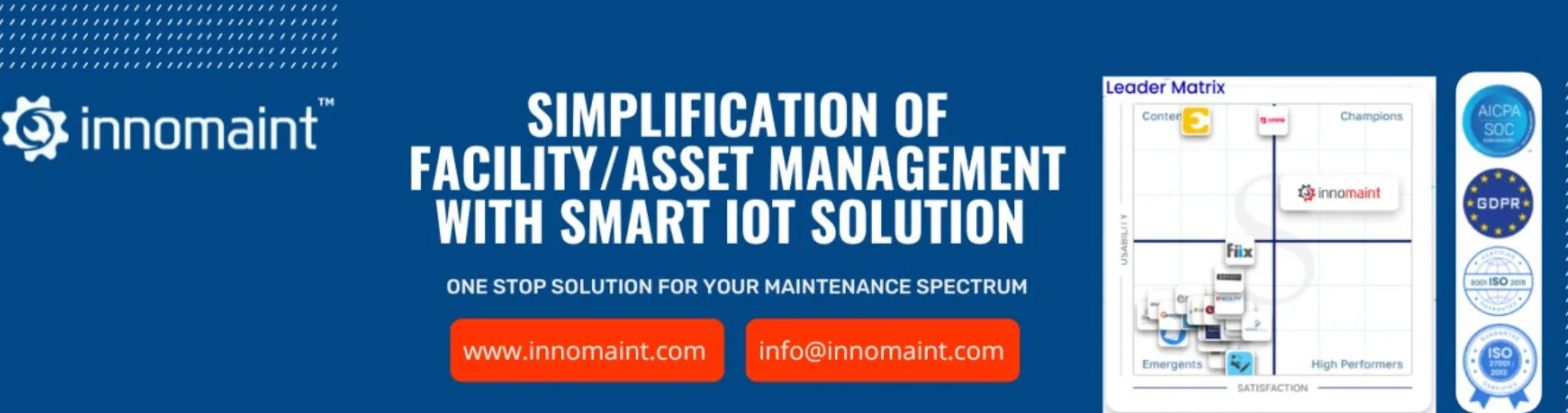 Innomaint — Smart CMMS to Cut Downtime & Boost Factory Uptime