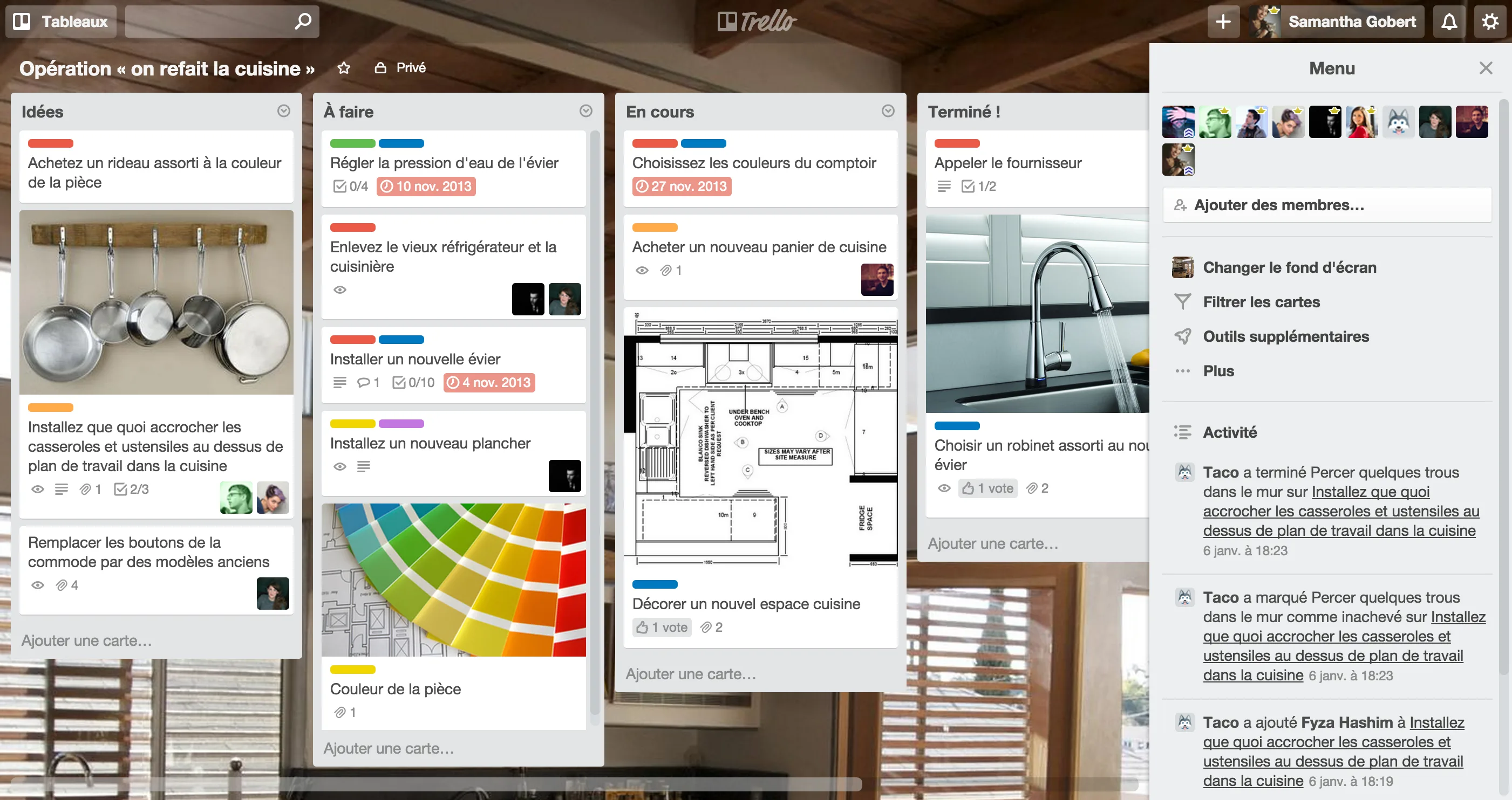 Trello screenshot