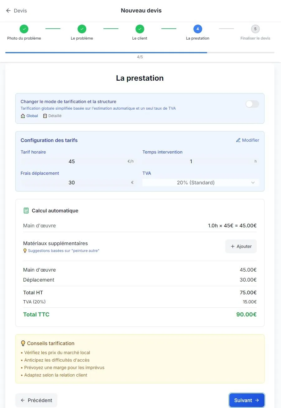 ChantierFlow — Captures d'écran 2