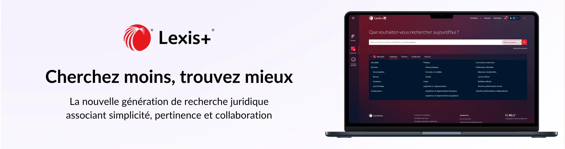 Lexis +  — la nouvelle génération de recherche juridique