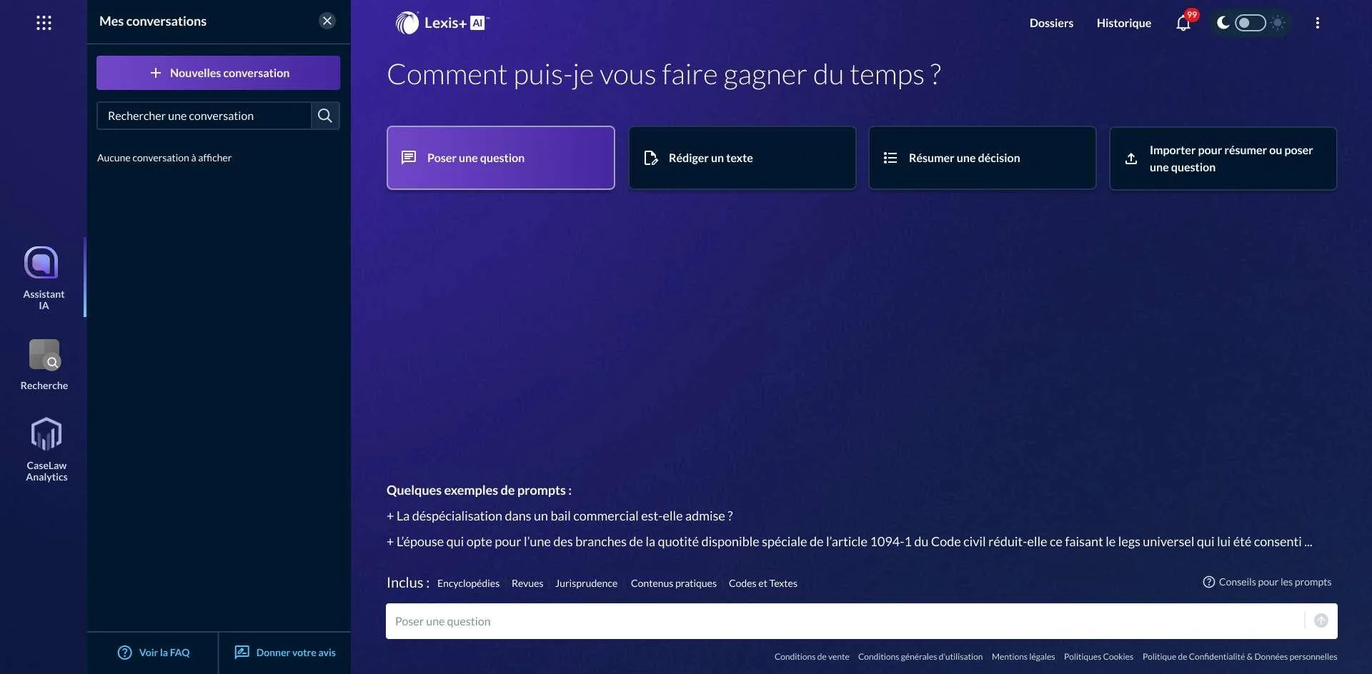 Lexis + AI — Captures d'écran 2