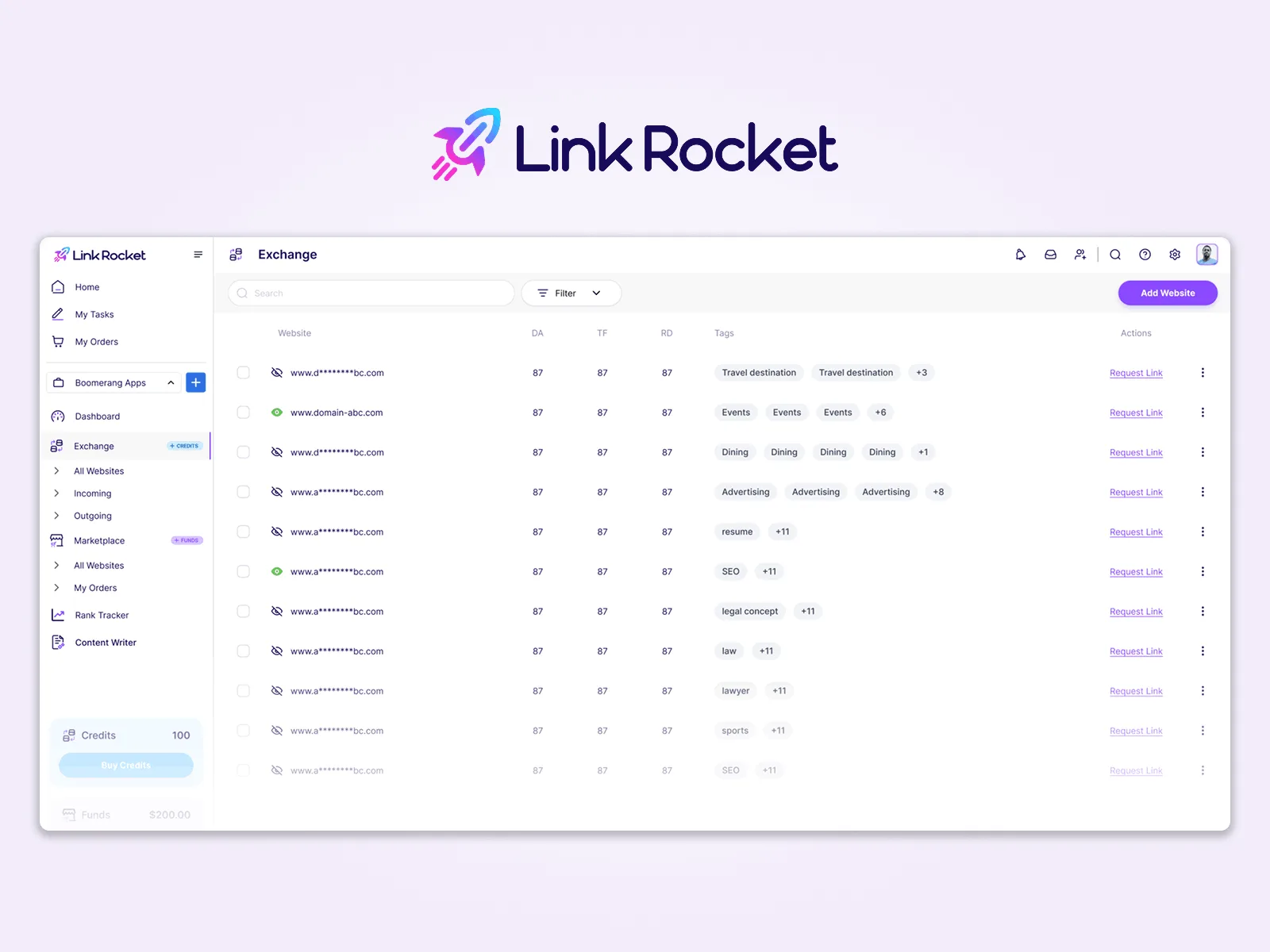 LinkRocket — Screenshots 1