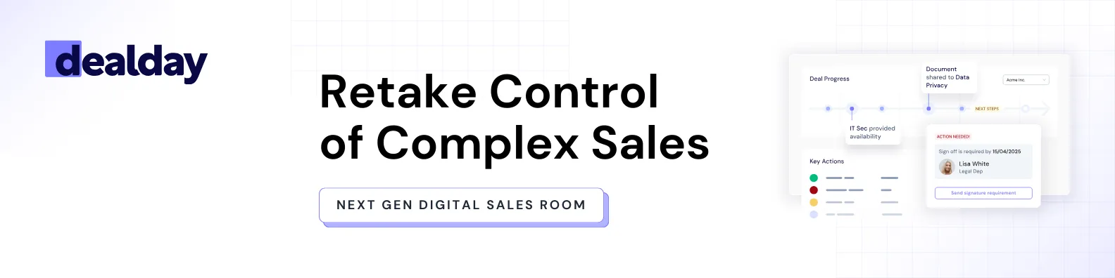 dealday — Smart Digital Sales Room Software for B2B Sales Teams