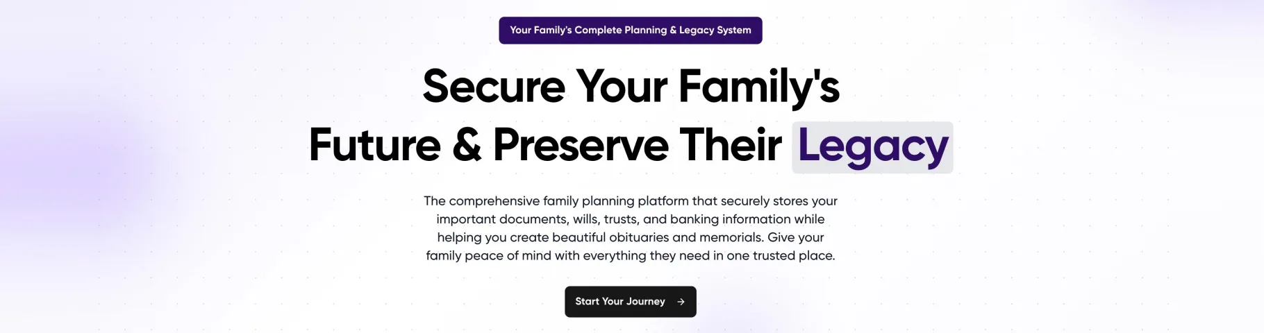 BestFarewell — Family Estate Management System