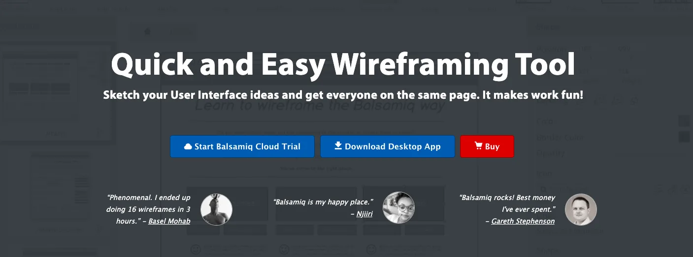Balsamiq Mockups — Effortless Wireframing Software for Designers