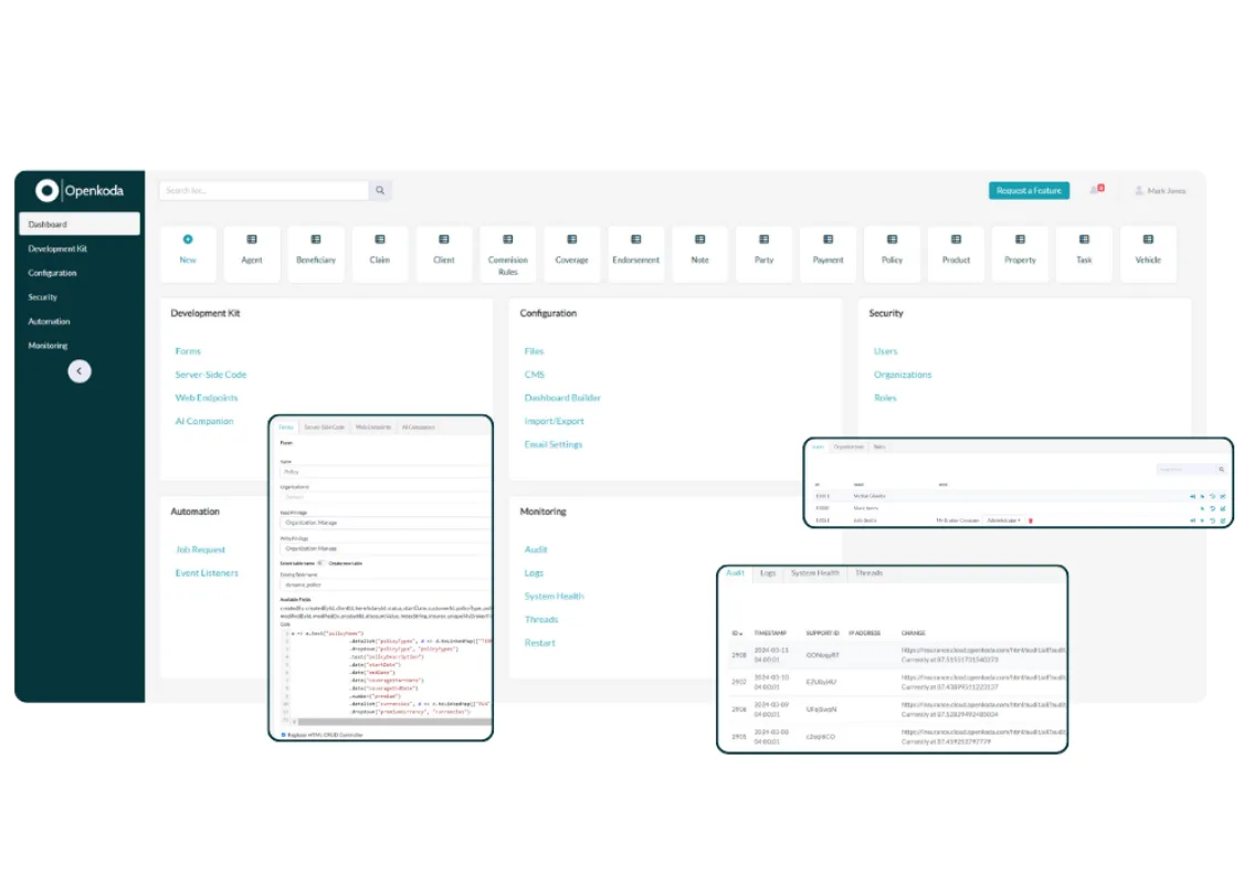 Openkoda — Screenshots 1