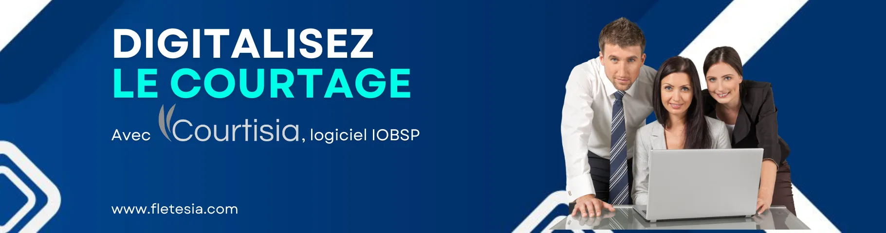 Courtisia — Logiciel de courtage en prêt immobilier