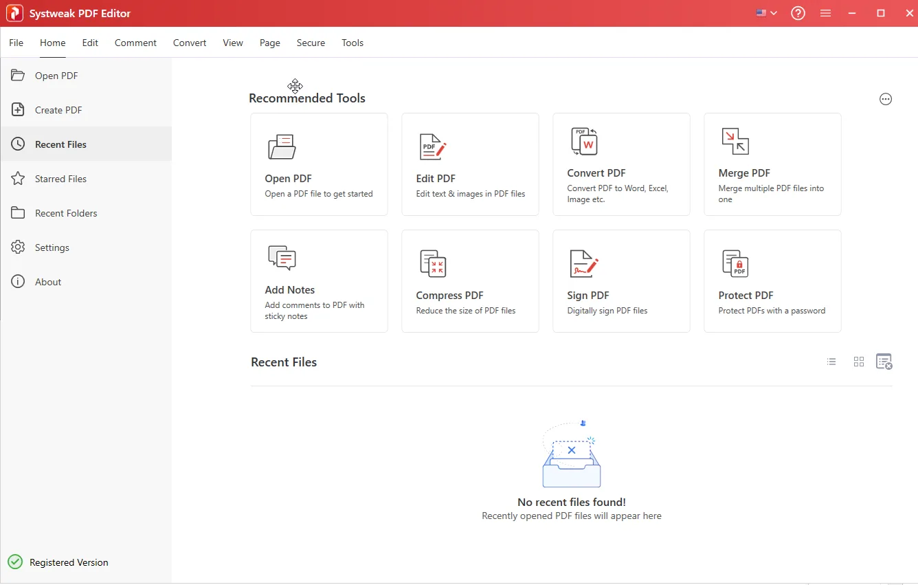 Systweak PDF Editor — PDF Editor for Windows