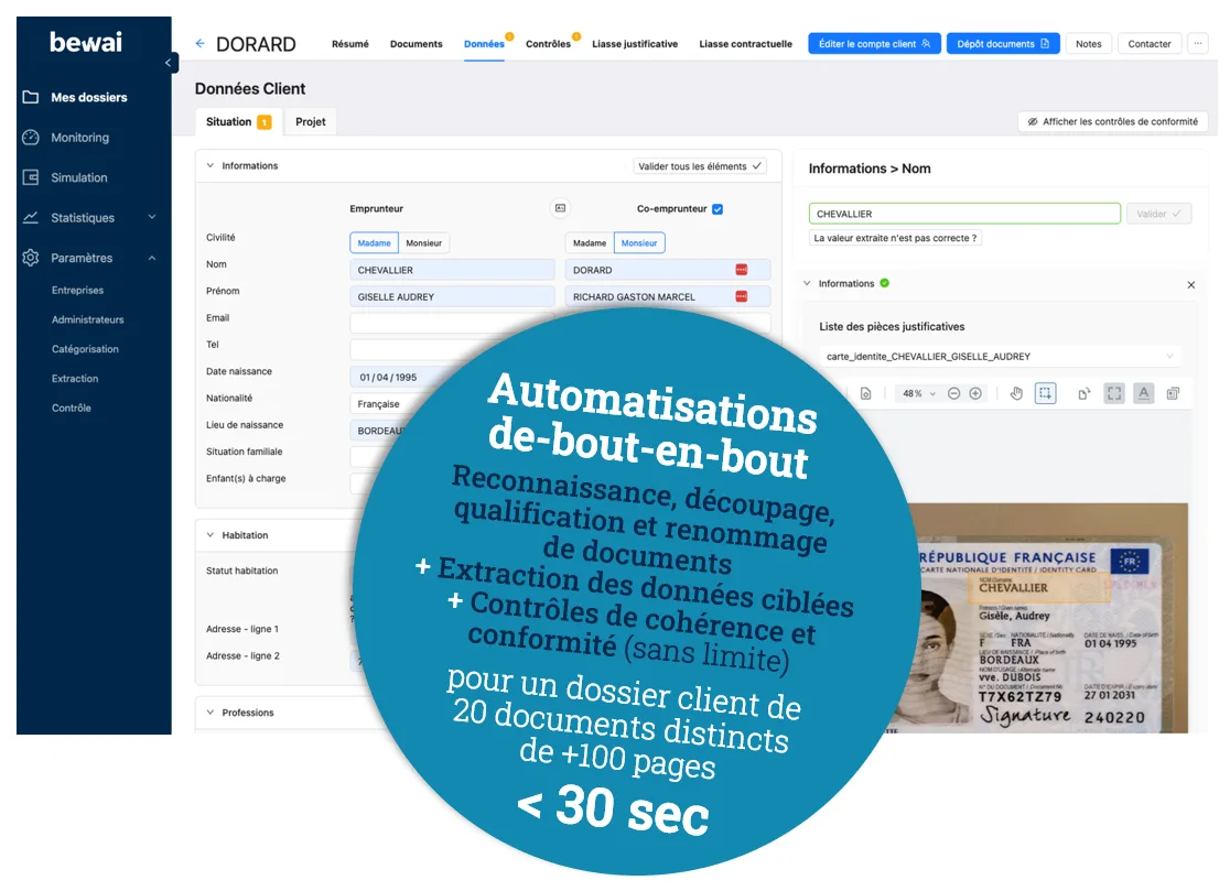 BEWAI IDP — Captures d'écran 1