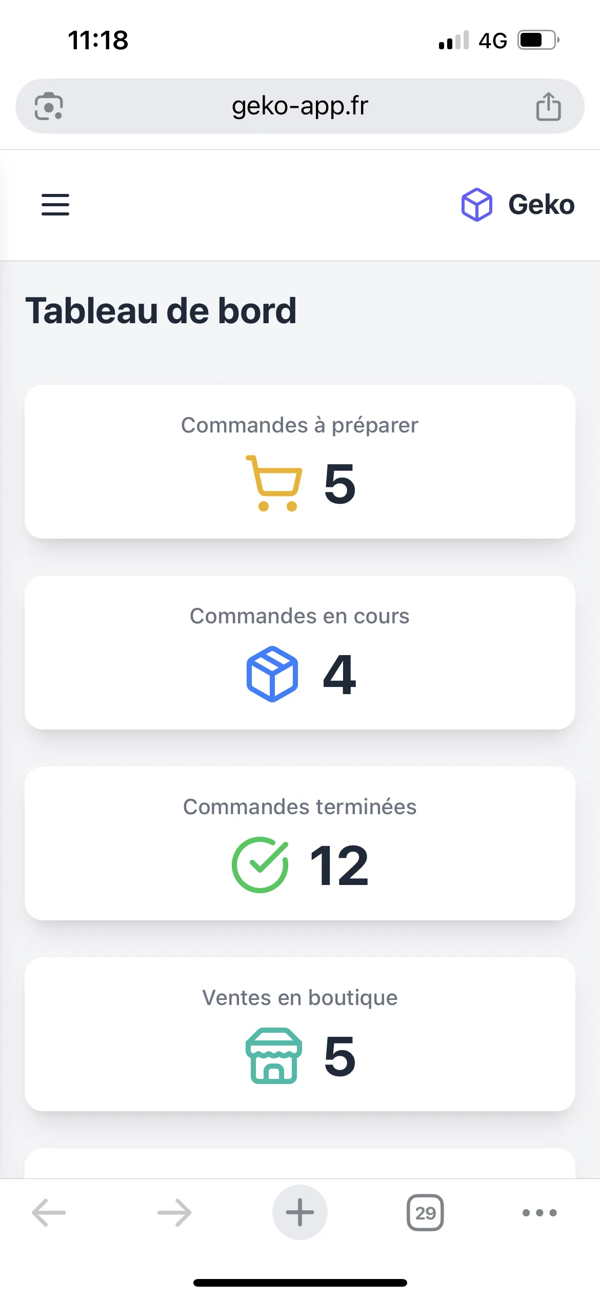 Geko App - Logiciel de gestion de stocks — Captures d'écran 2