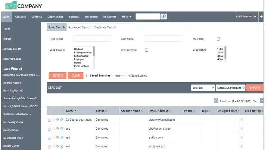 InsuraCRM — Screenshots 2