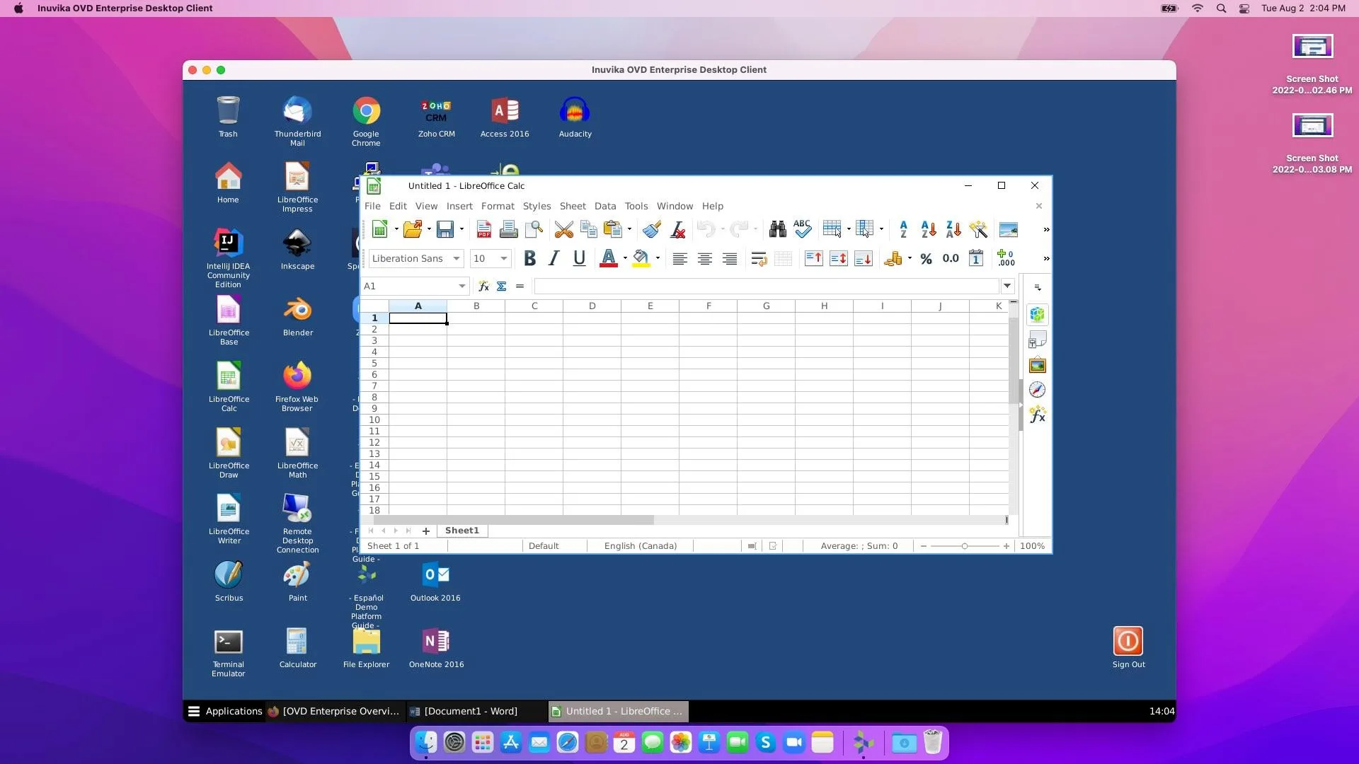 Inuvika OVD Enterprise — Screenshots 2
