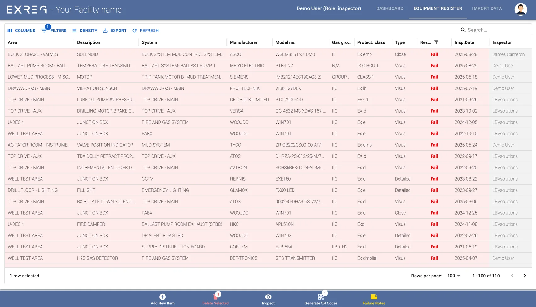 EXREG — Screenshots 1