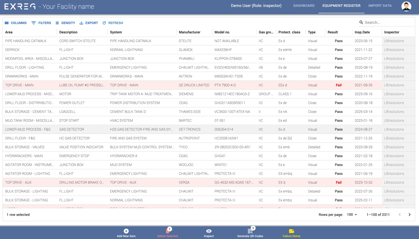 EXREG — Screenshots 2