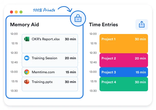 Memtime — Screenshots 1