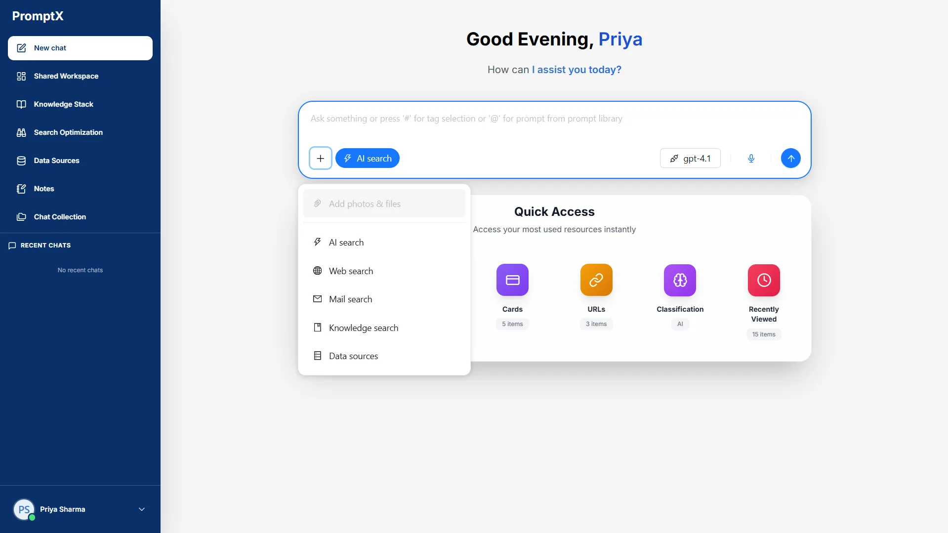PromptX — AI Knowledge Navigator That Knows Your Enterprise