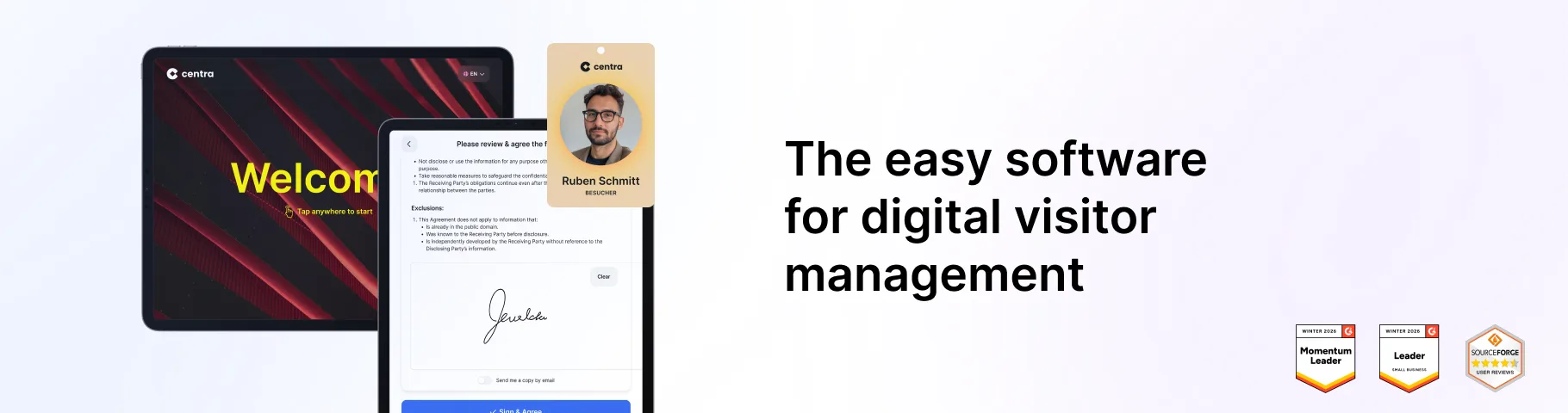 anny — Modern, intuitive visitor management