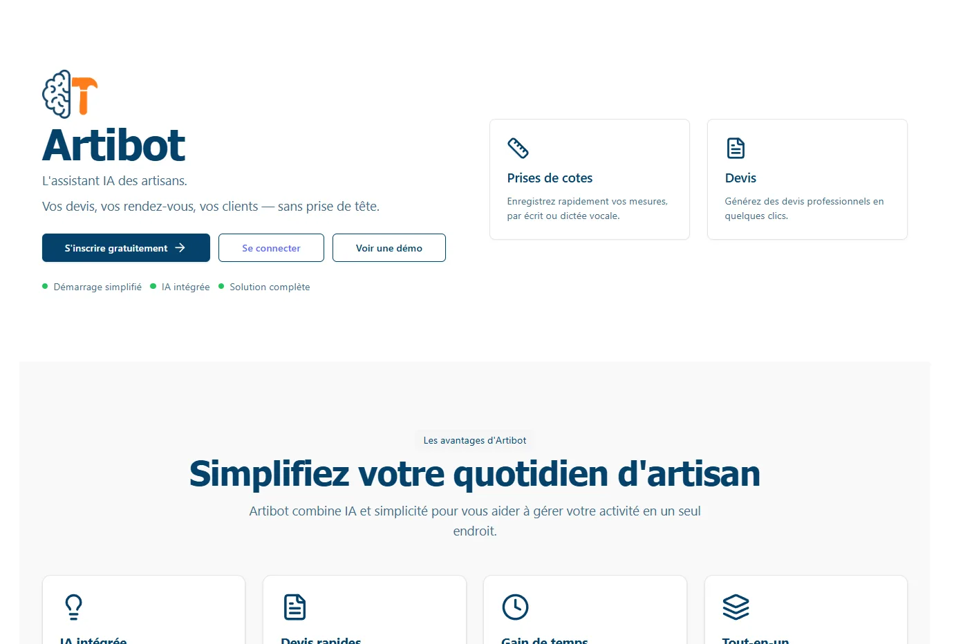 Artibot — Captures d'écran 1