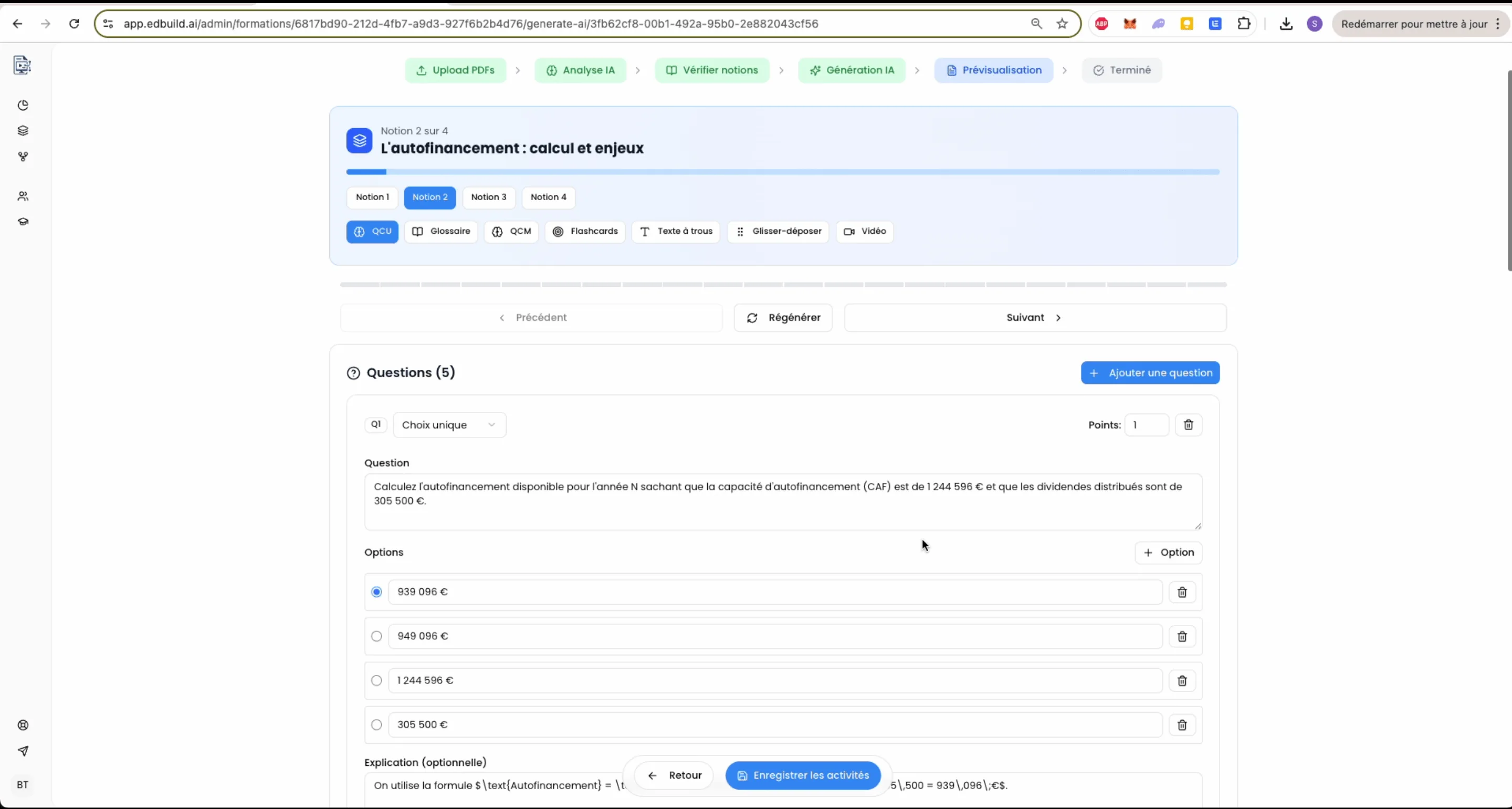 EdBuild AI — Captures d'écran 5