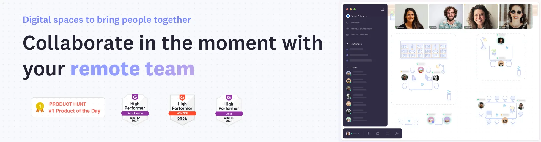 Cosmos Video — Virtual offices for remote teams to be stay connected
