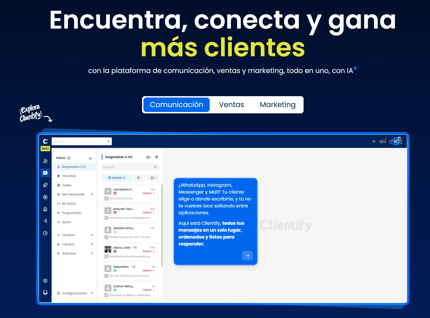Clientify — Capturas de pantalla 1