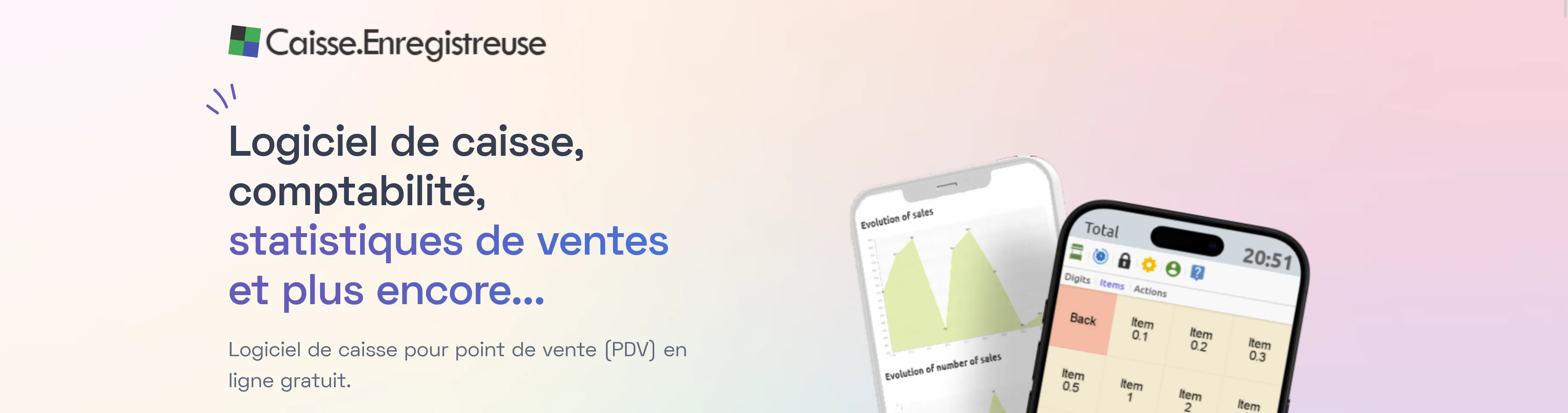 Caisse.enregistreuse.fr — Une caisse enregistreuse gratuite en ligne, simple et rapide