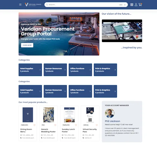 Vpress Web-to-Print — Screenshots 1
