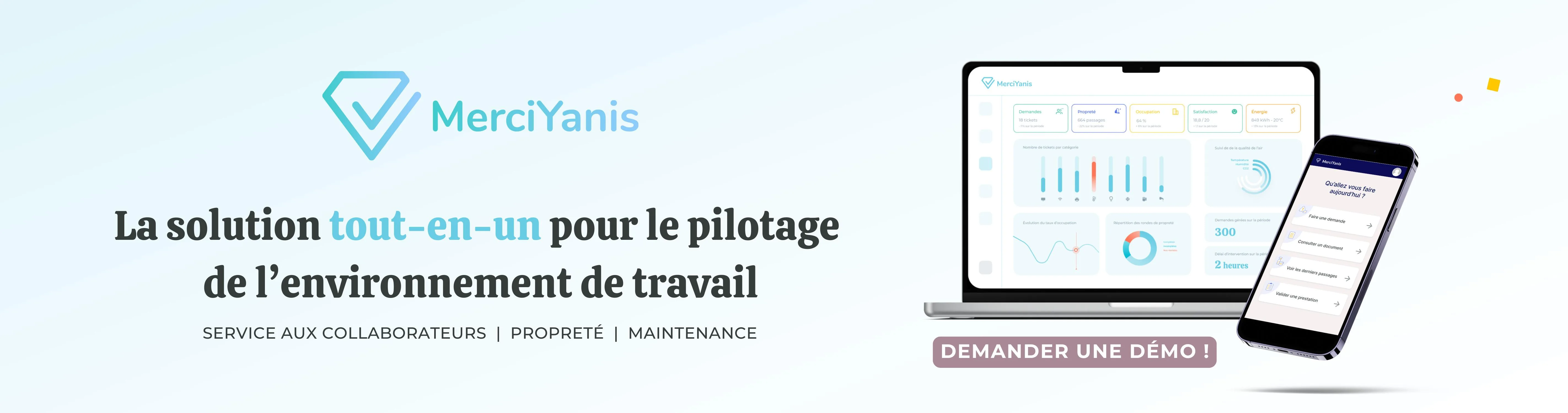 MerciYanis — Piloter simplement & efficacement les Services Généraux