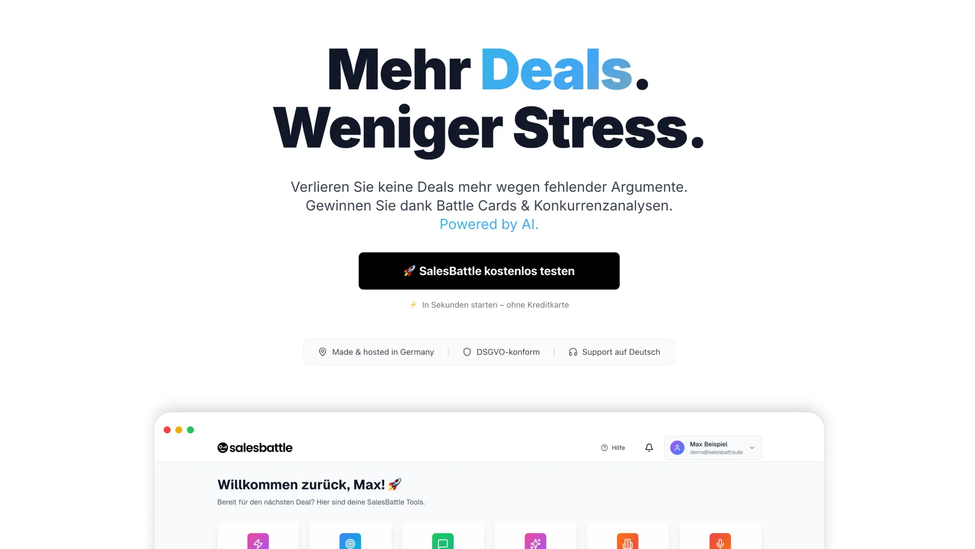SalesBattle — Screenshots 1