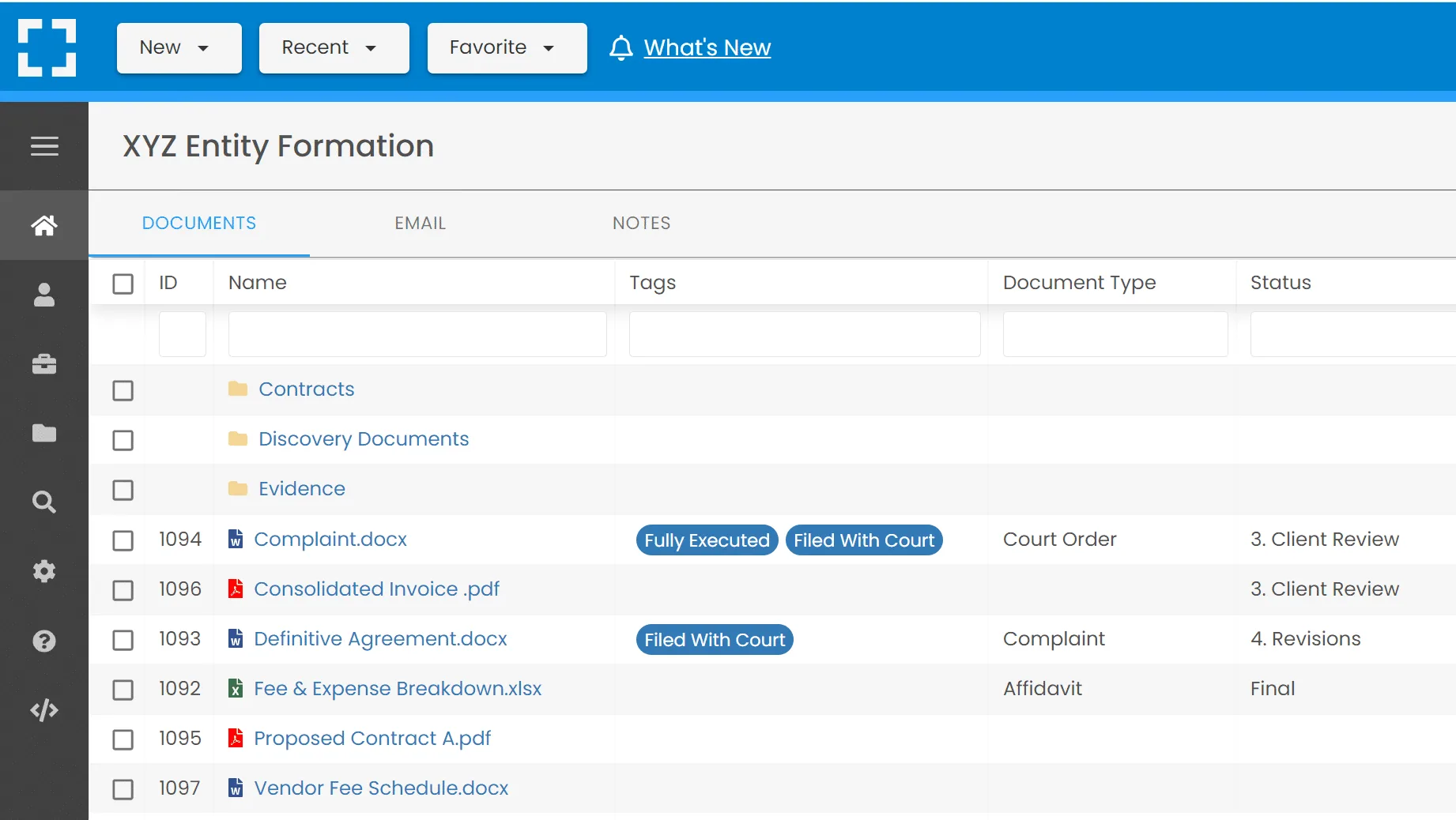 LexWorkplace — Screenshots 2
