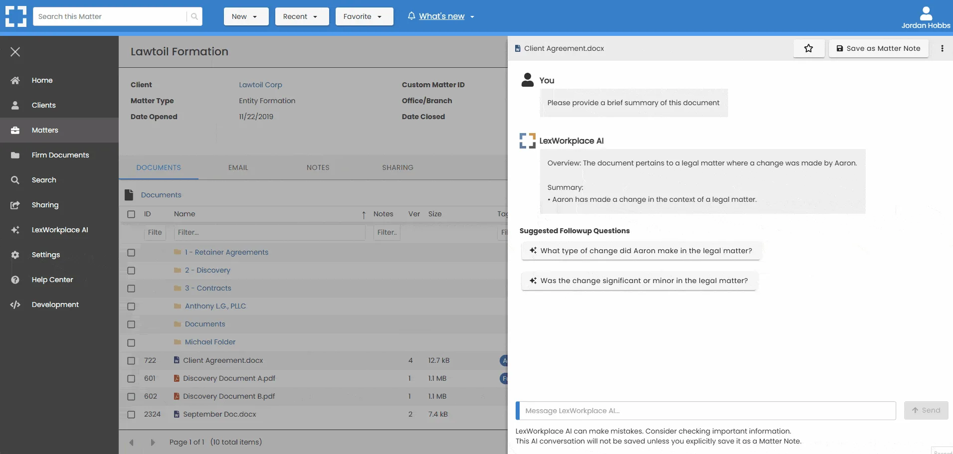 LexWorkplace — Screenshots 5