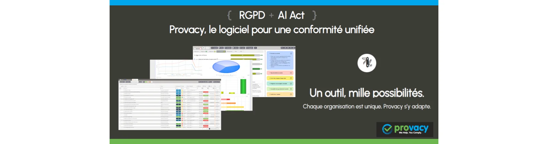 PROVACY — The software for unified GDPR + AI Act compliance.