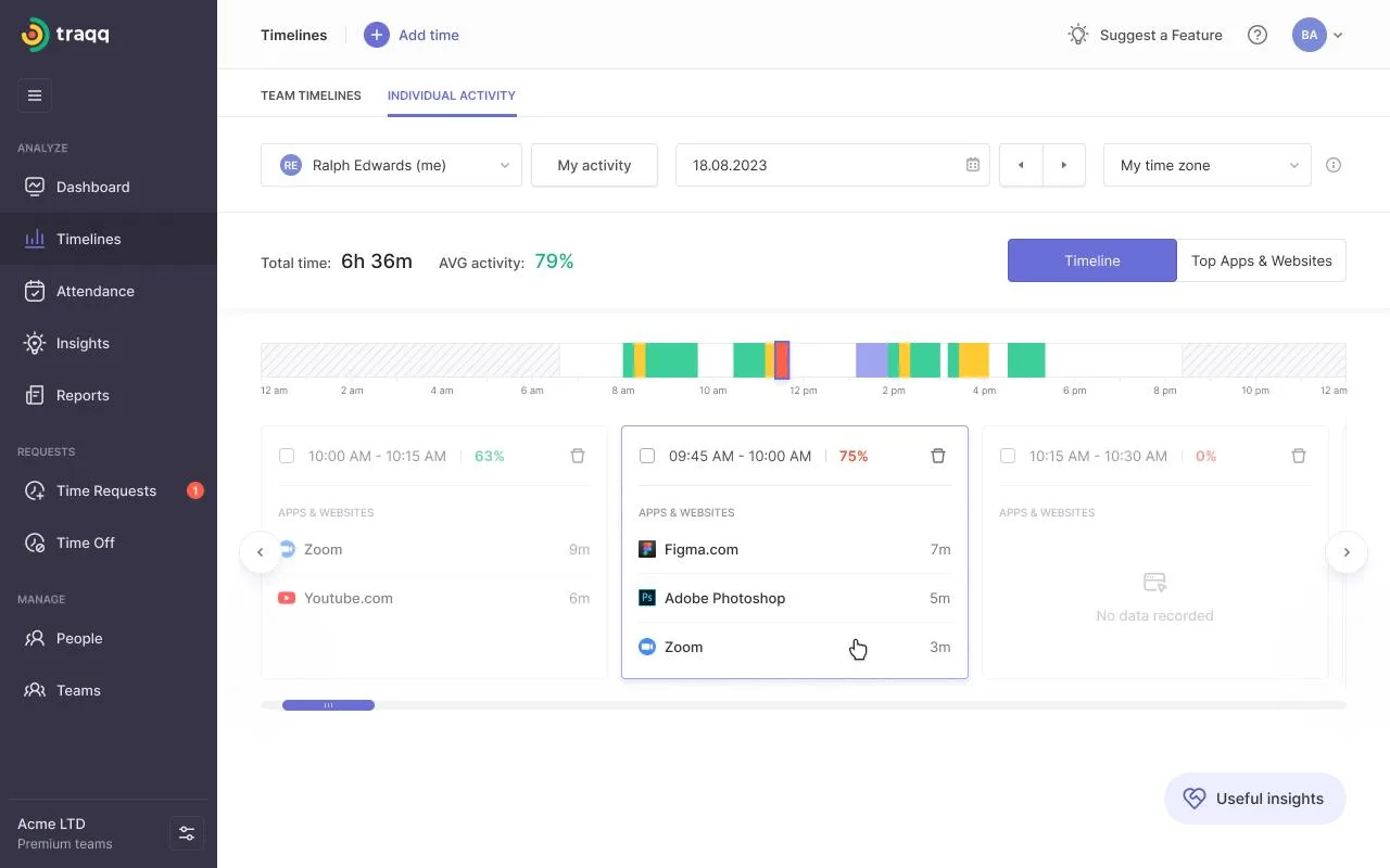Traqq — Screenshots 1