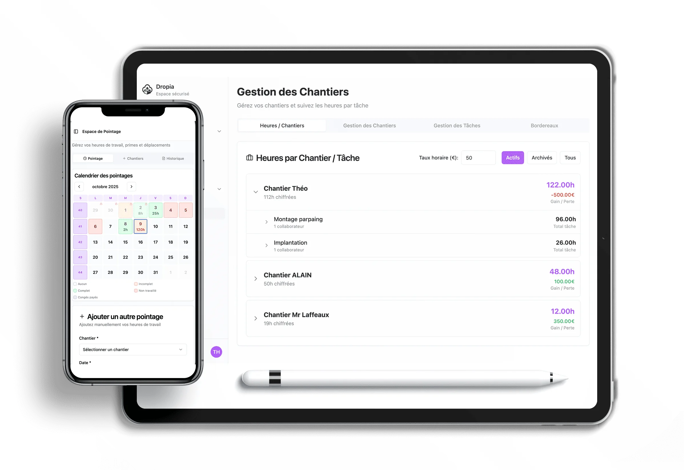 Dropia.io — Captures d'écran 1