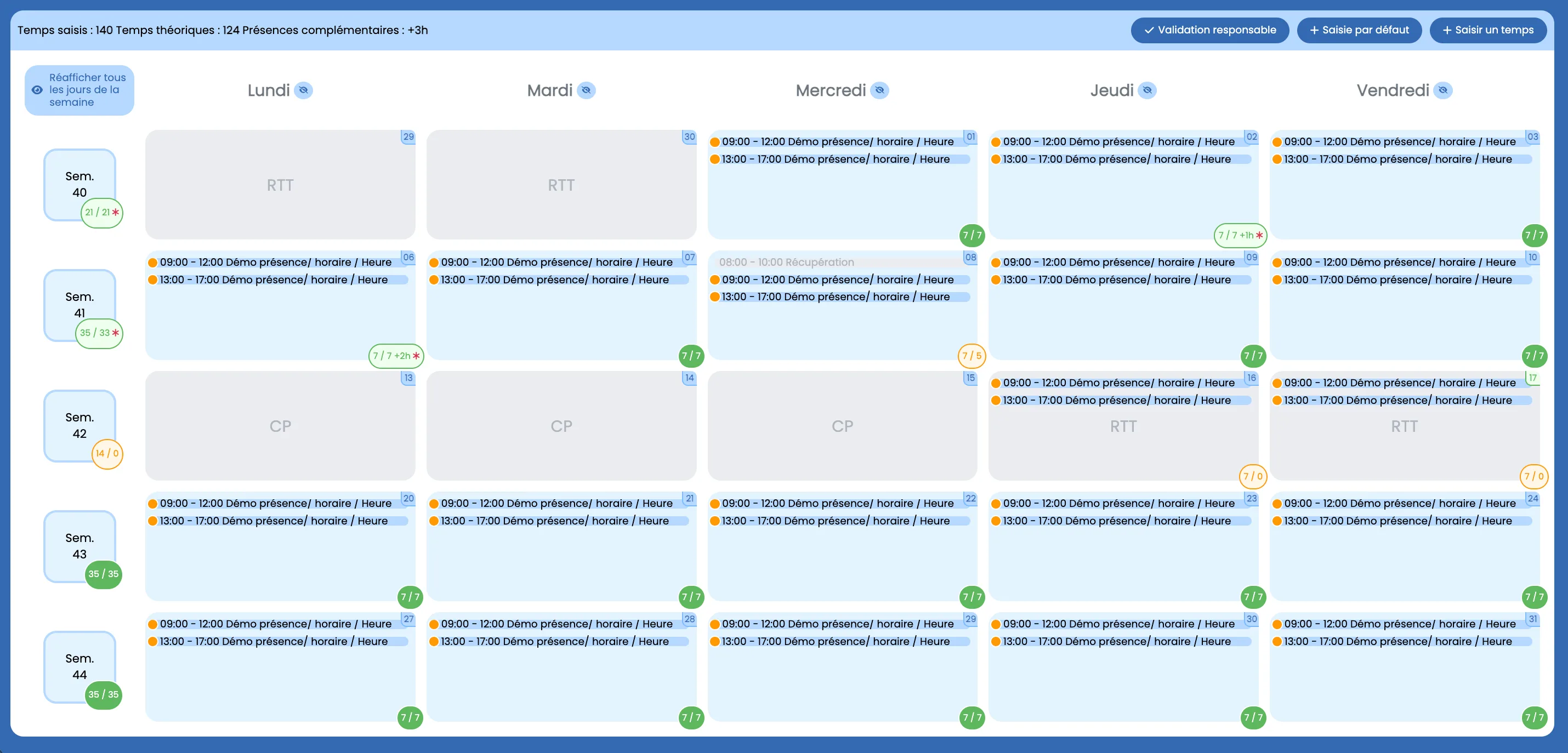 KAMMI Gestion des temps — Logiciel de gestion des temps