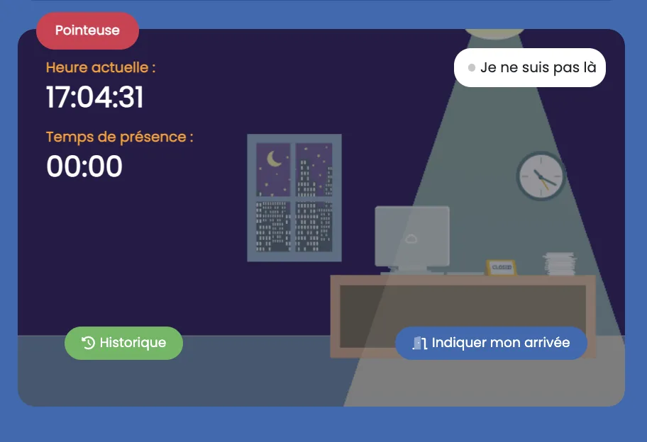 KAMMI Gestion des temps — Captures d'écran 3