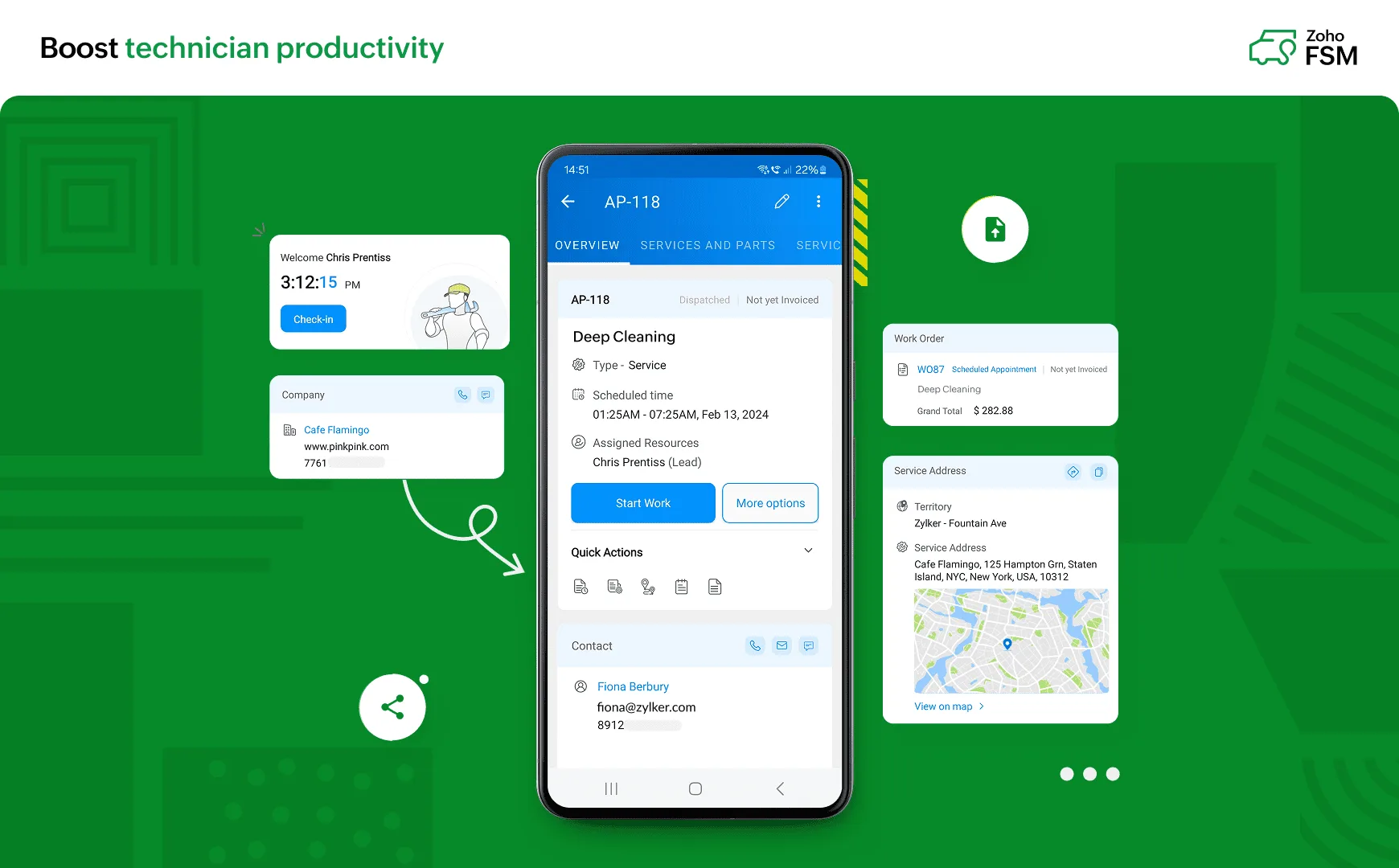 Zoho FSM — Screenshots 3