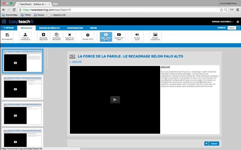 EasyteachR — Screenshots 1