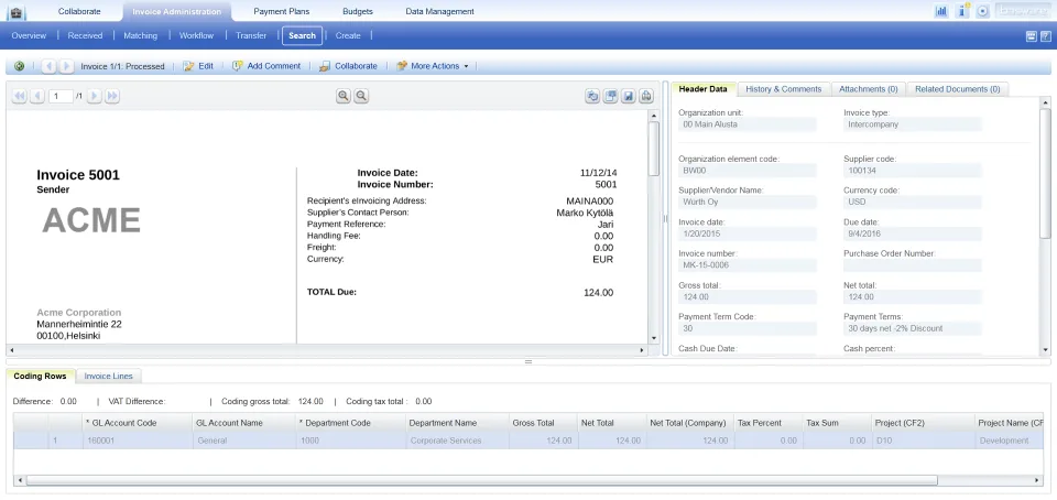 Basware — Screenshots 3