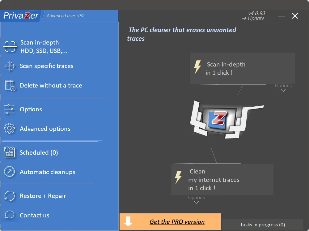 PrivaZer — Screenshots 1