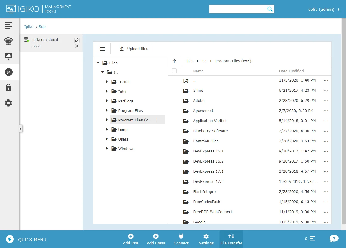 Igiko Management Tools — Screenshots 1