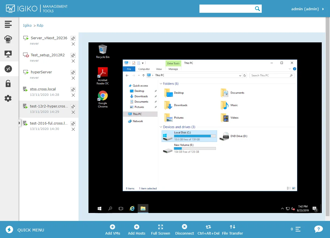 Igiko Management Tools — Screenshots 2