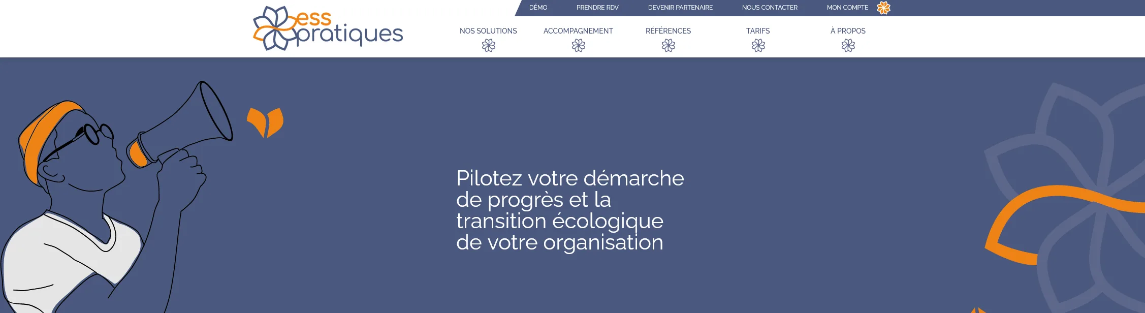 ESS Pratiques — Plateforme de suivi de démarche RSE