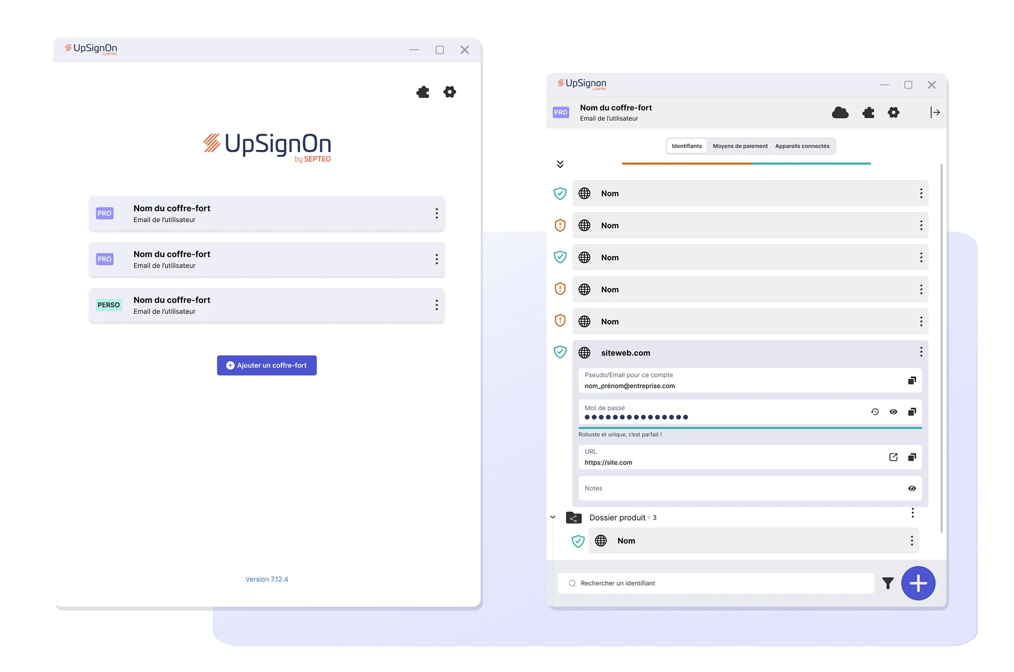 UpSignOn by Septeo — Captures d'écran 1